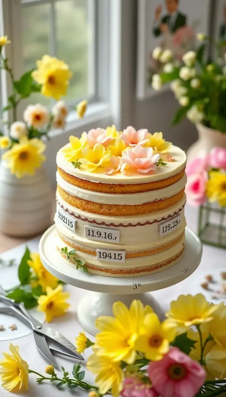 Floral Timeline Floral Timeline