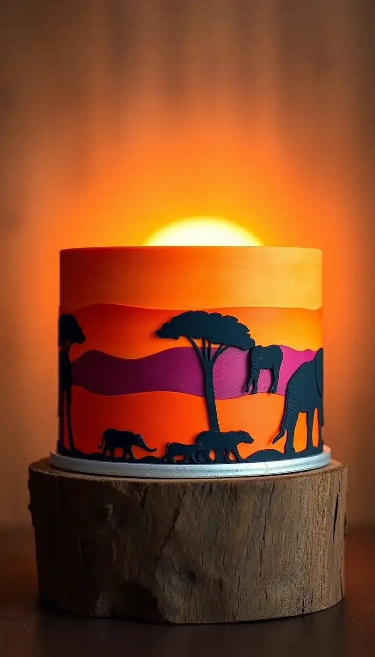 Wild Safari Sunset