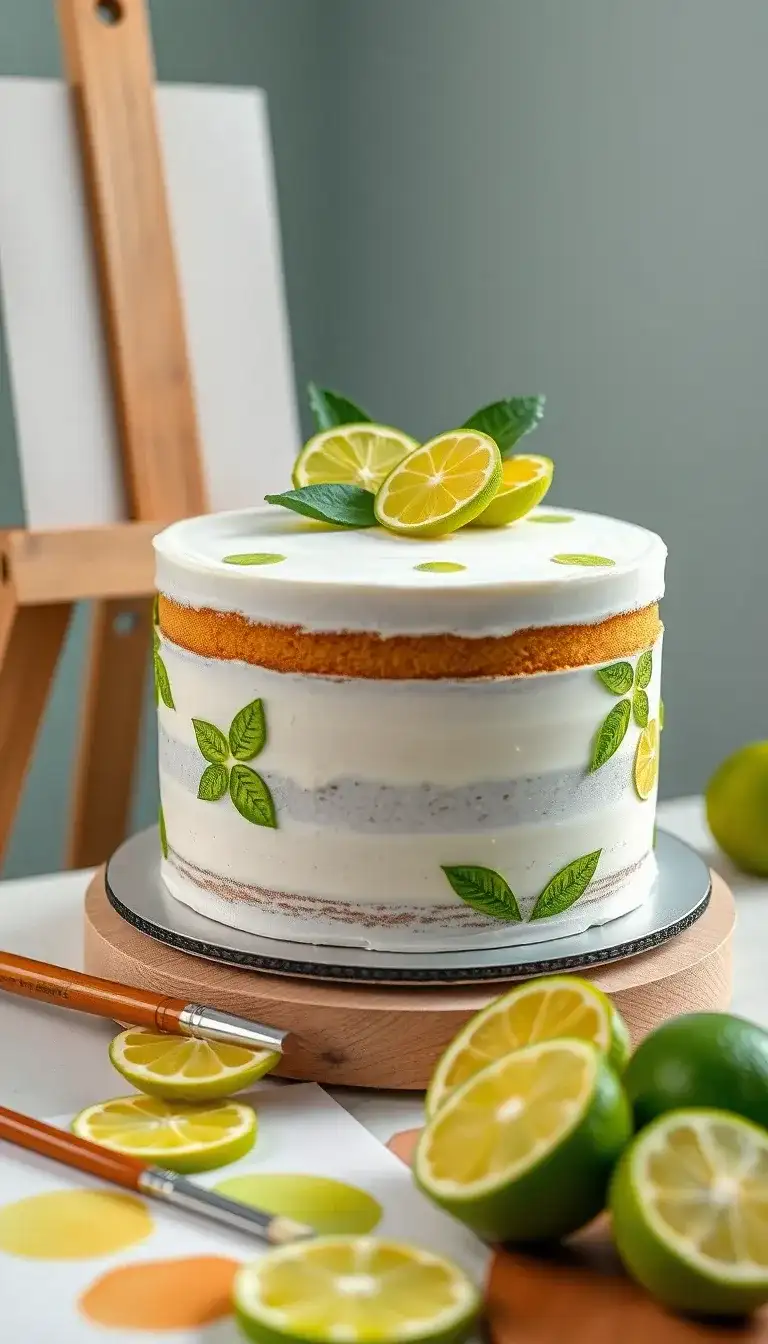 Lime Watercolor