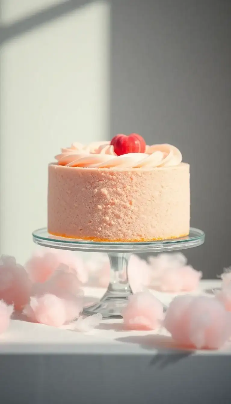 Peach Cotton Candy