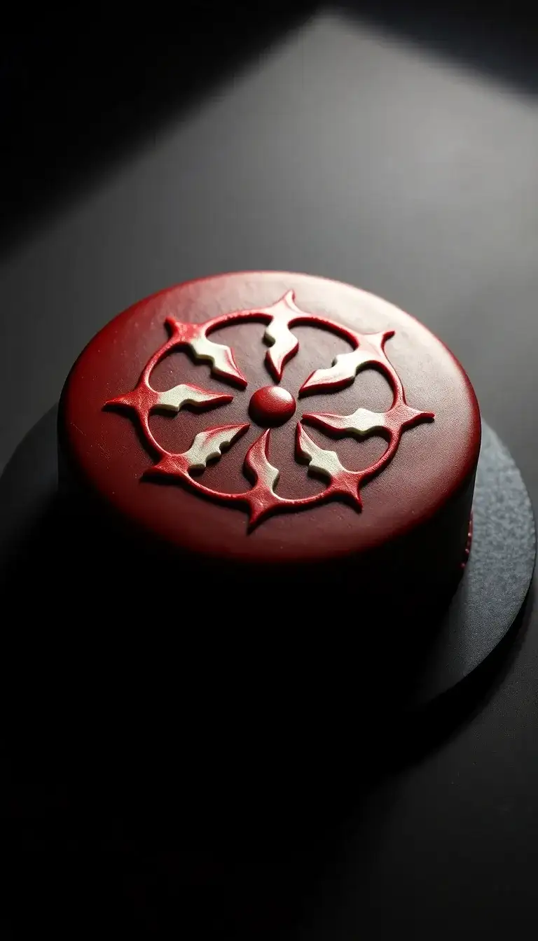Uchiha Fan Cake Uchiha Fan Cake