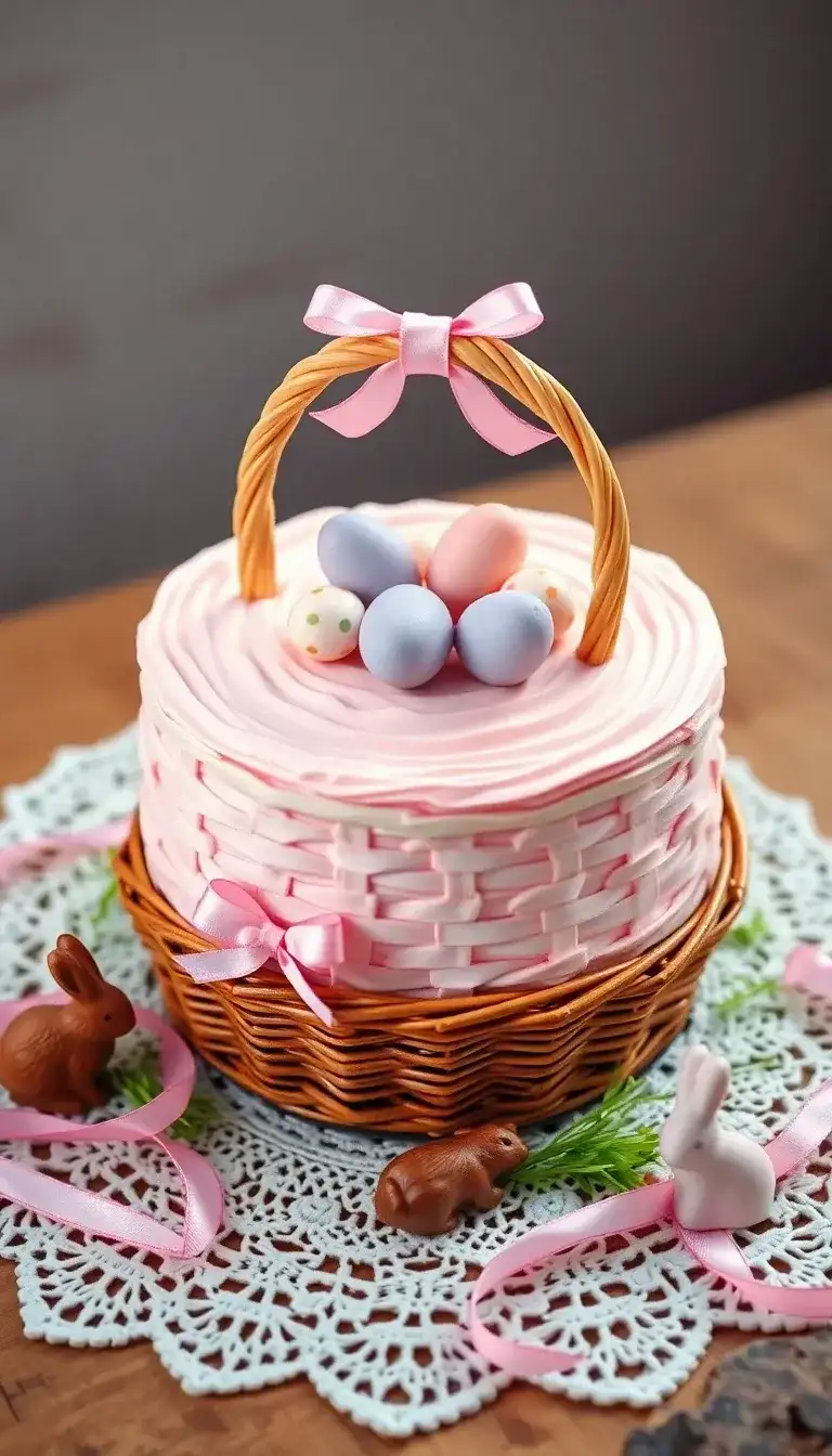 Pastel Easter Basket Pastel Easter Basket