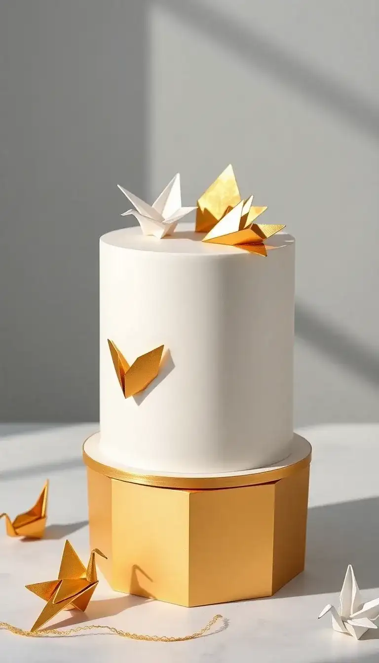 Gold Origami Gold Origami