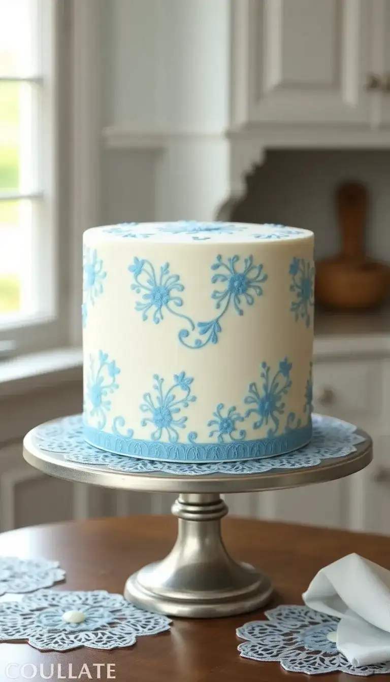 Blue Lace Elegance Blue Lace Elegance