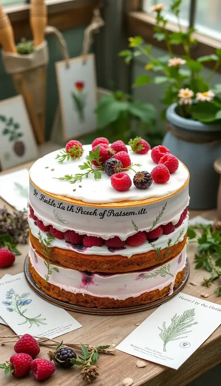 Wild Raspberry Botanical