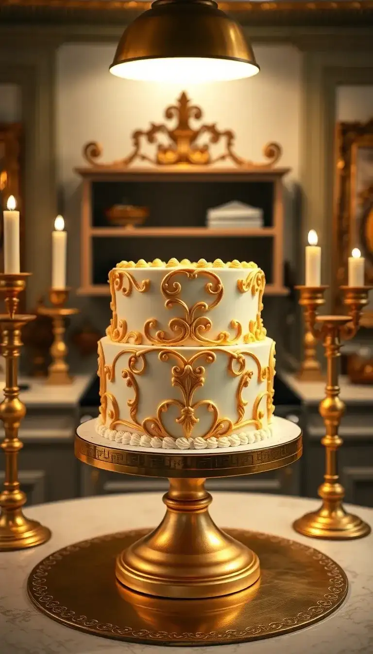 Baroque Gold Scroll Baroque Gold Scroll