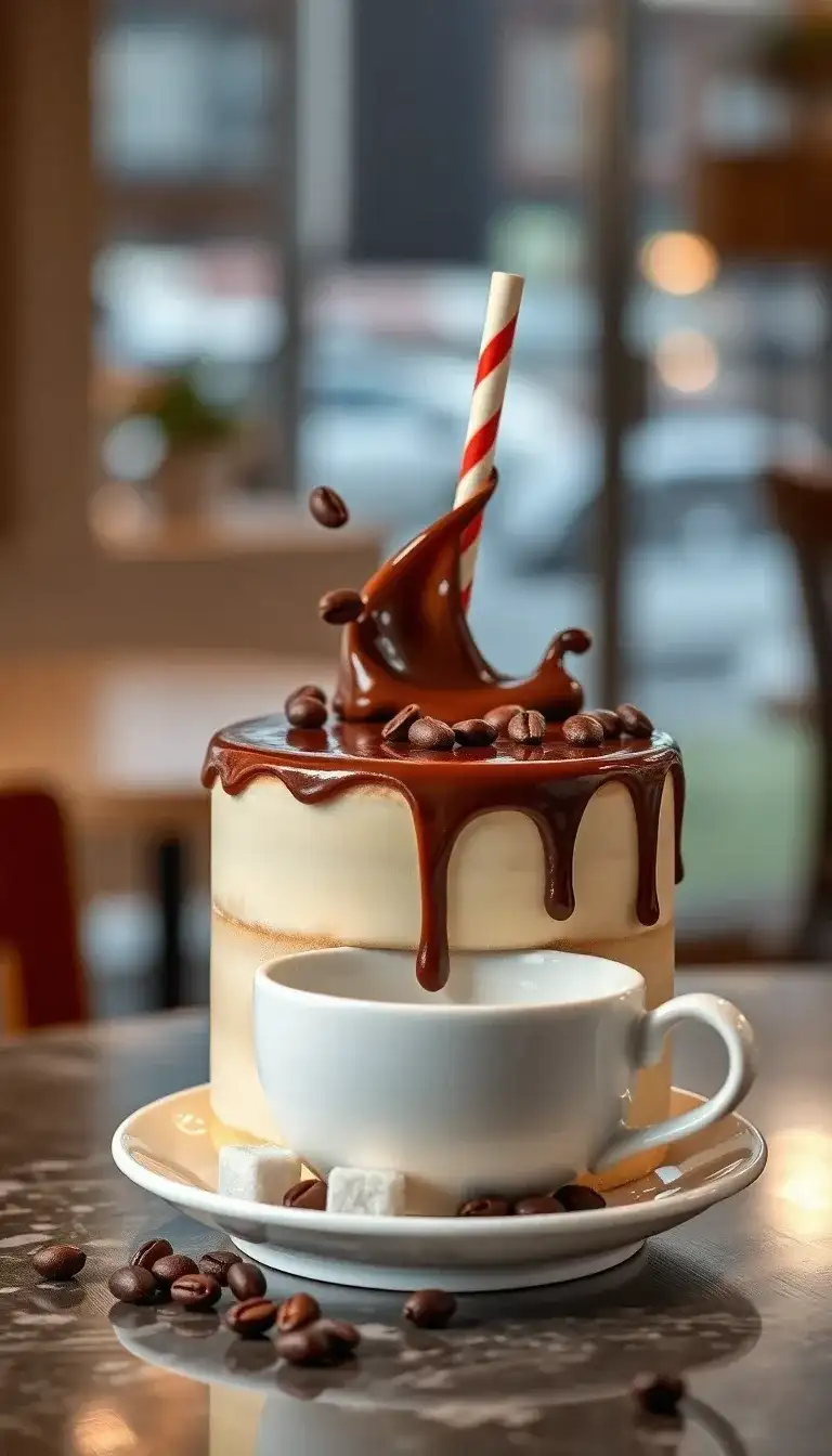 Gravity Defying Coffee Spill Gravity Defying Coffee Spill