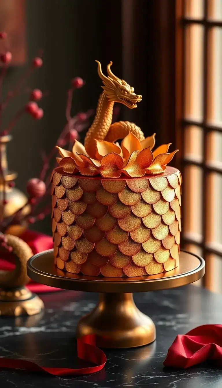 Golden Dragon Scale Golden Dragon Scale