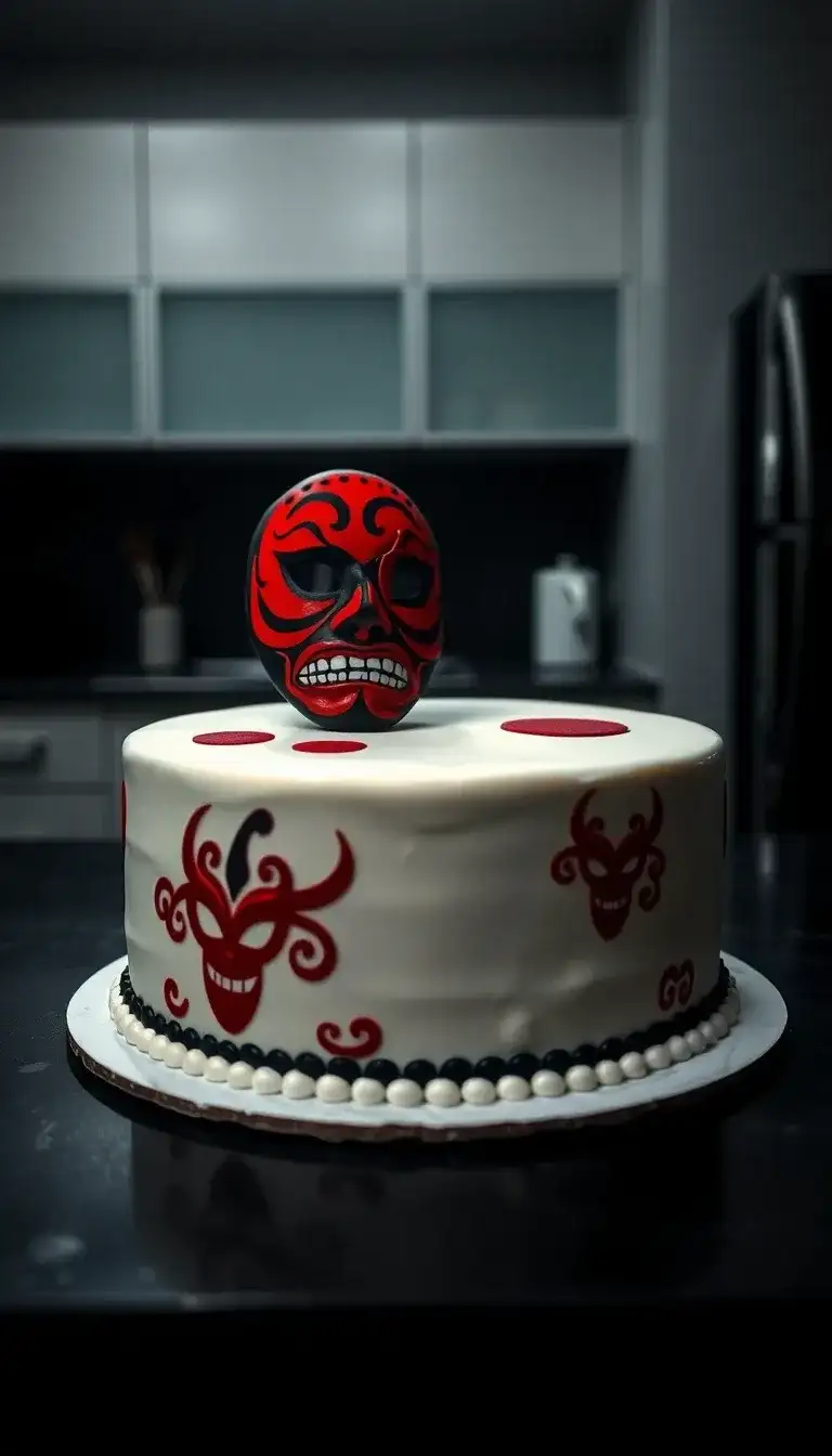 Anbu Mask Cake Anbu Mask Cake