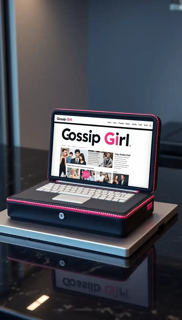 Gossip Girl's Laptop Gossip Girl's Laptop