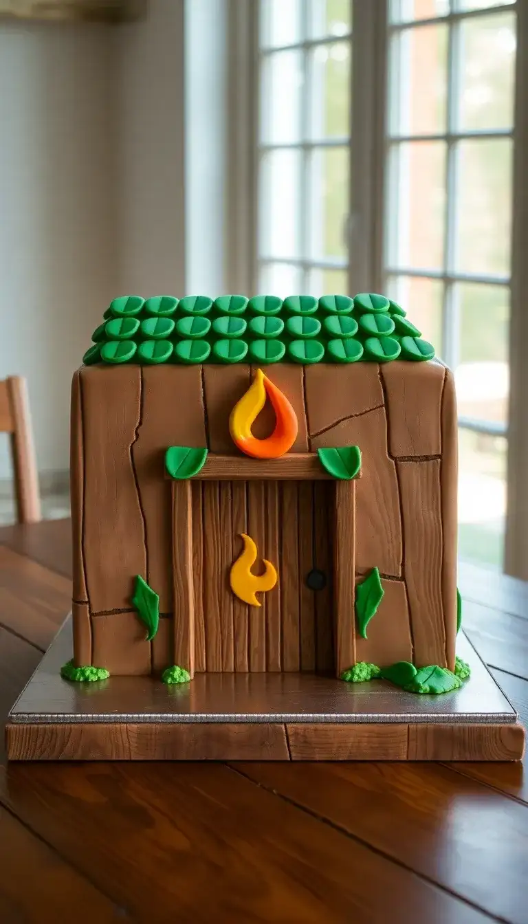 Hidden Leaf Village Gate Cake Hidden Leaf Village Gate Cake