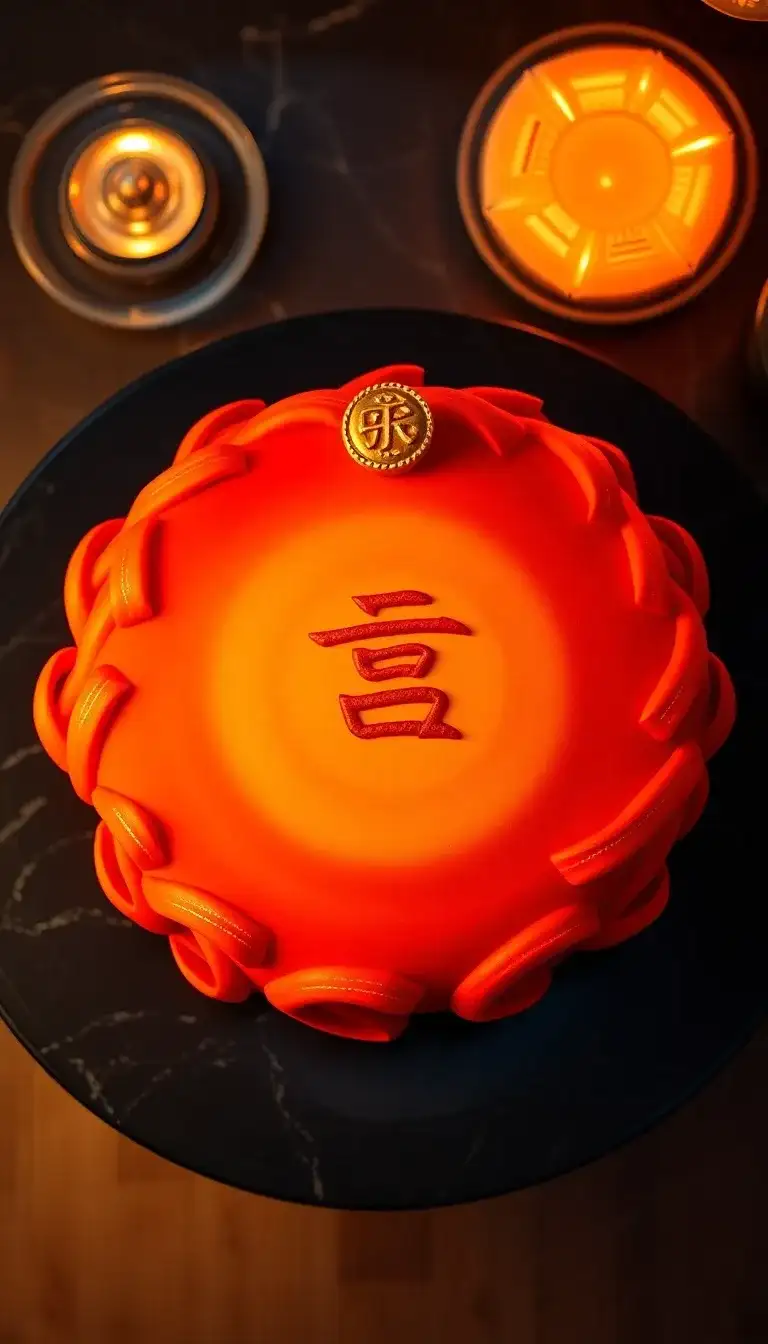Nine Tails Chakra Cake Nine Tails Chakra Cake