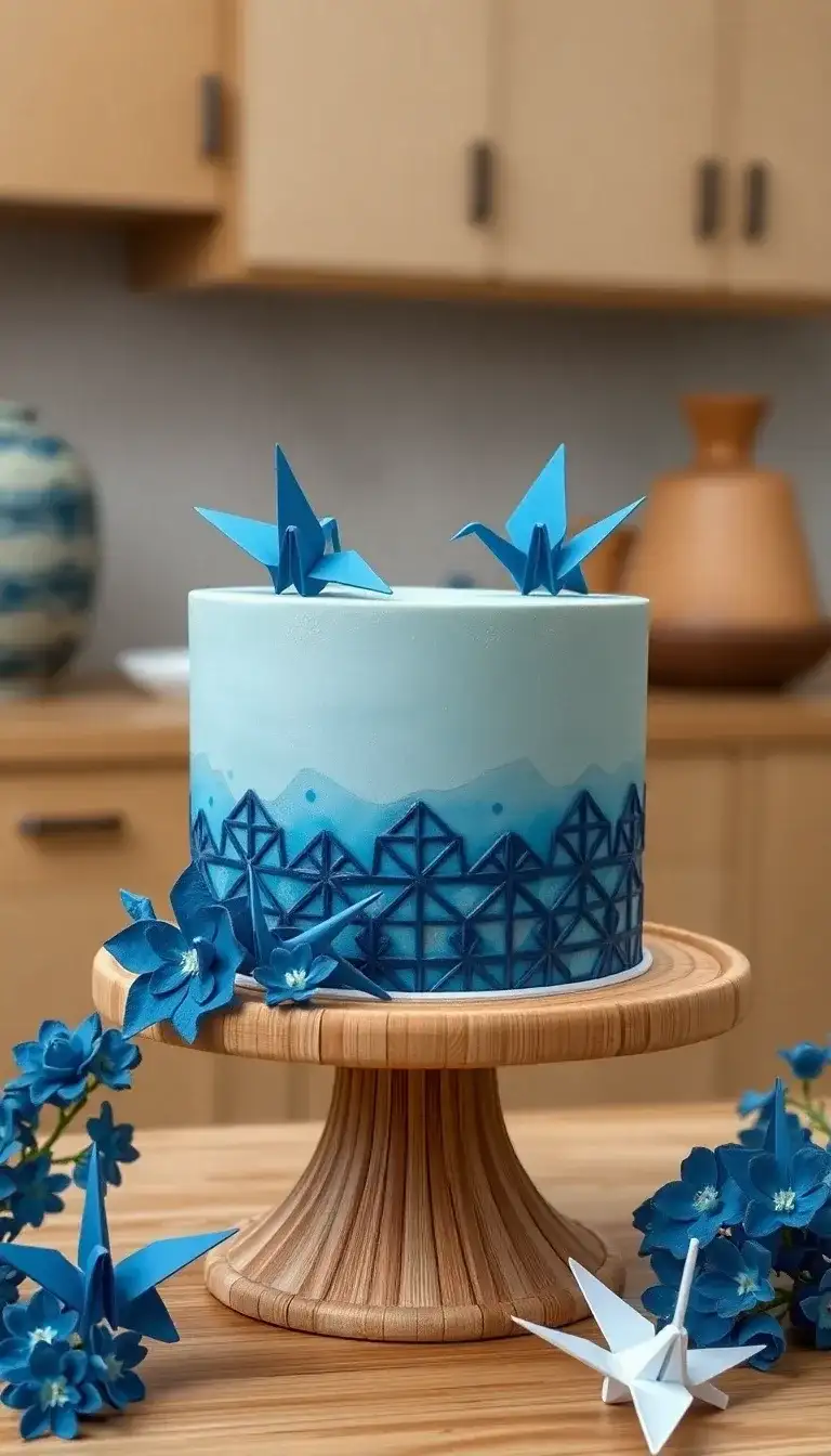 Blue Origami Dreams Blue Origami Dreams