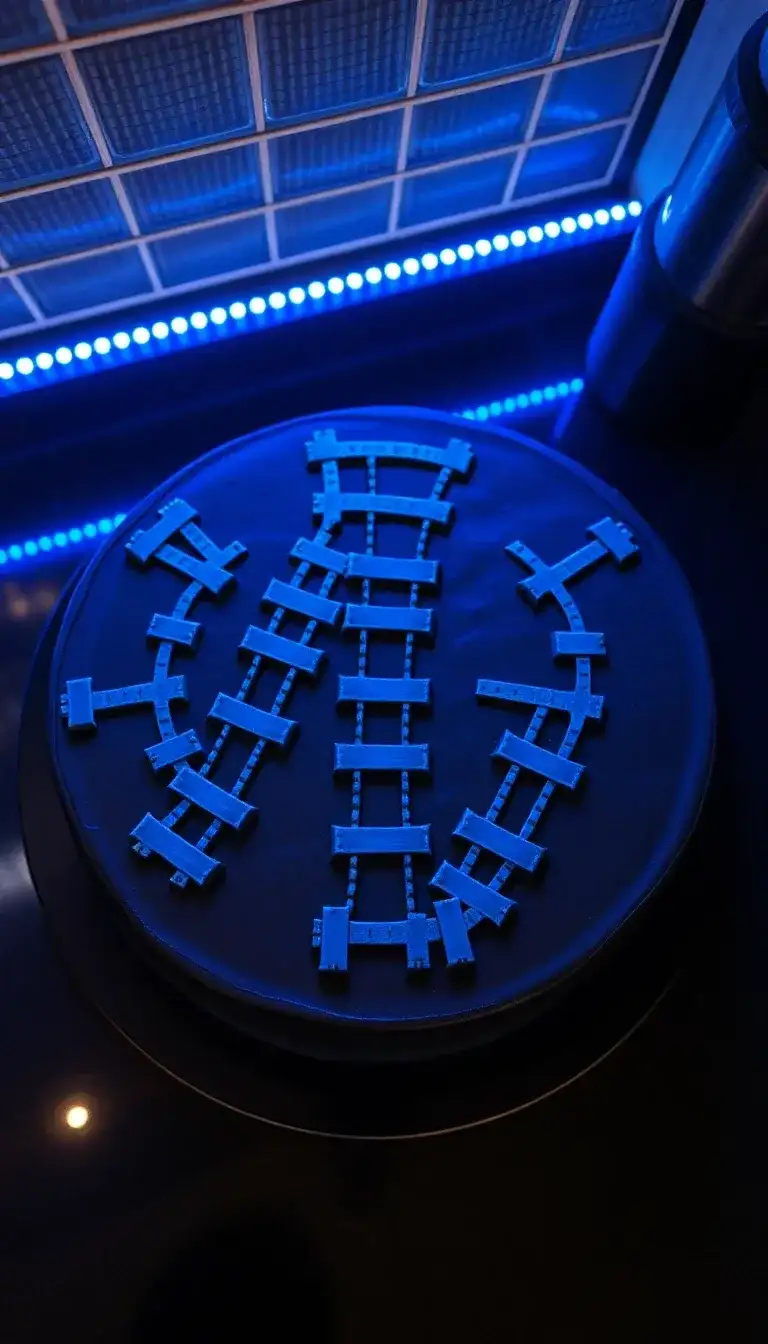 Mining Train Track Cake Mining Train Track Cake