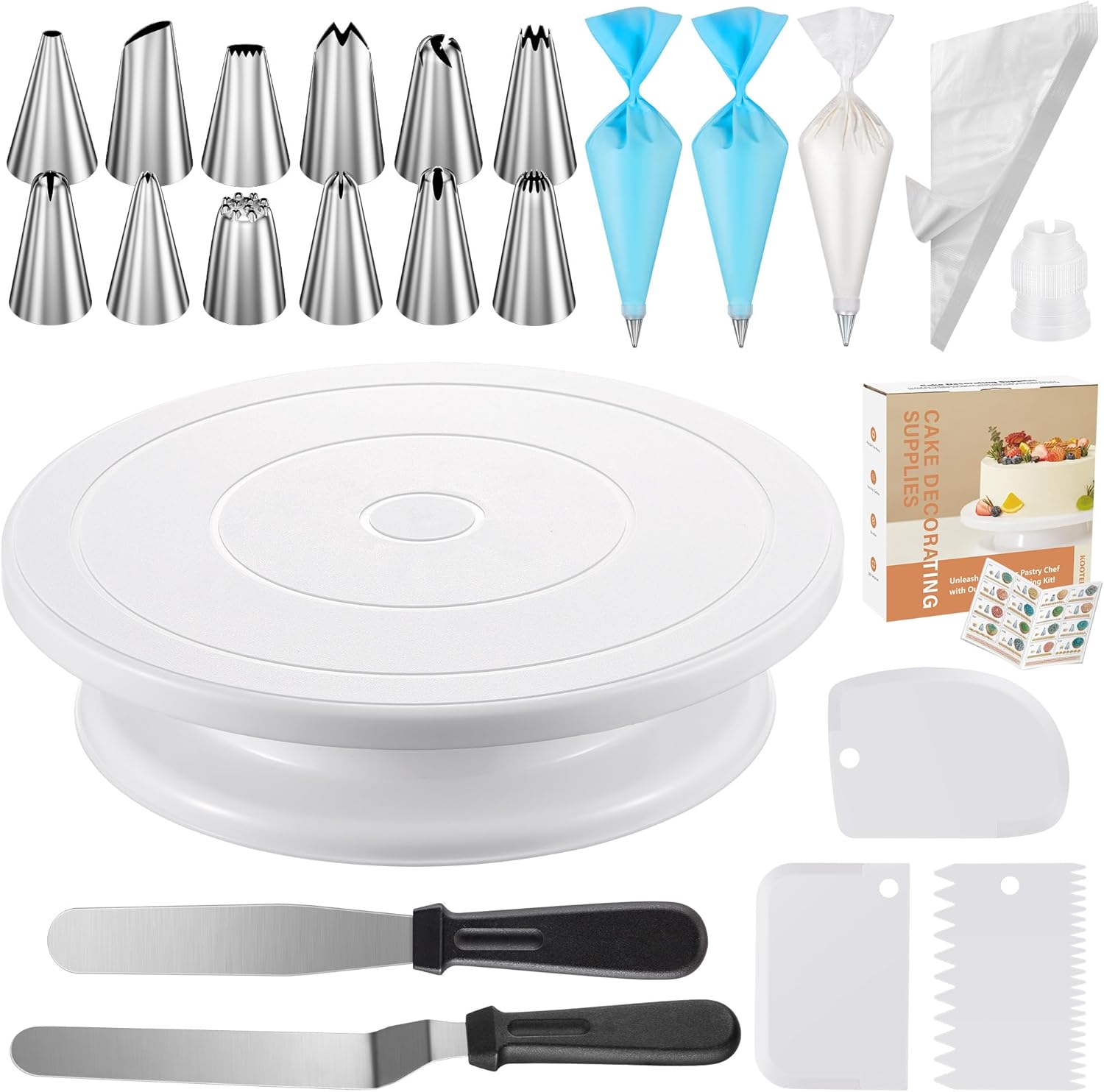Piping Bags and Tips
