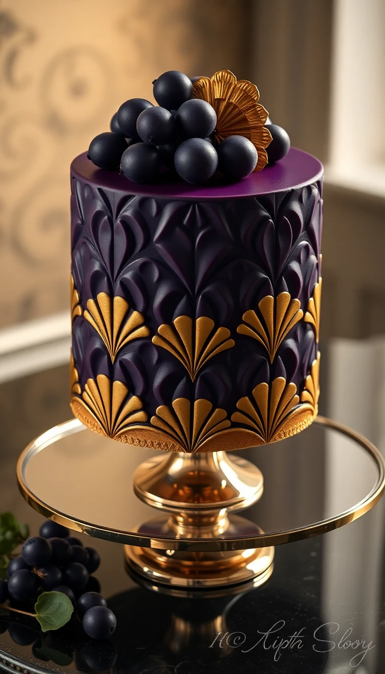 Art Deco Grape Art Deco Grape