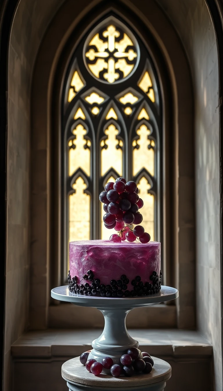 Grape Stained Glass Grape Stained Glass