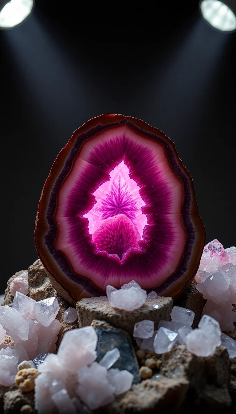 Fig Crystal Geode