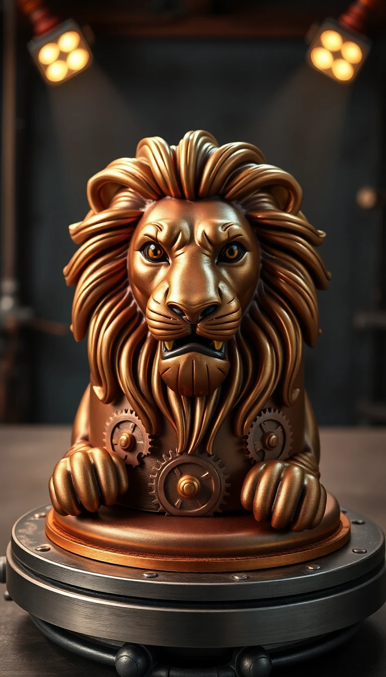 Steampunk Lion