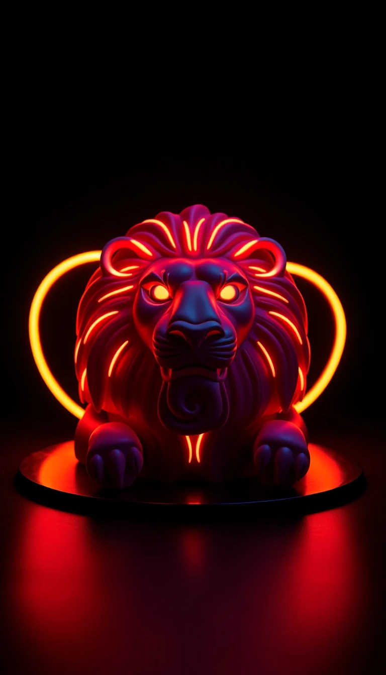 Neon Lion