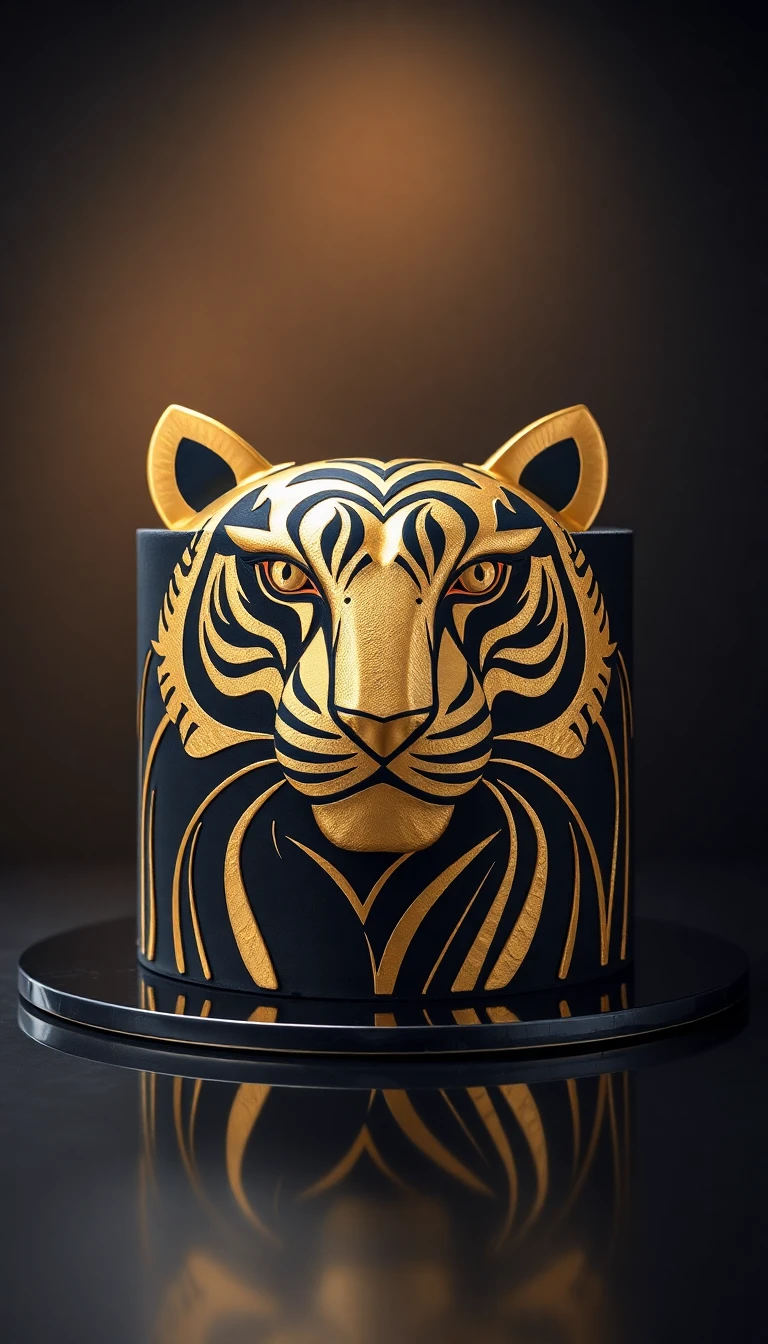 Abstract Tiger Abstract Tiger