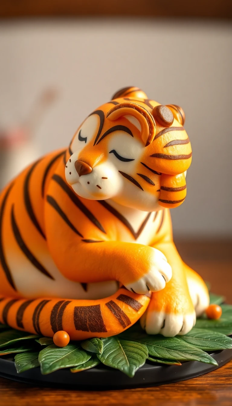 Sleeping Tiger Cub Sleeping Tiger Cub