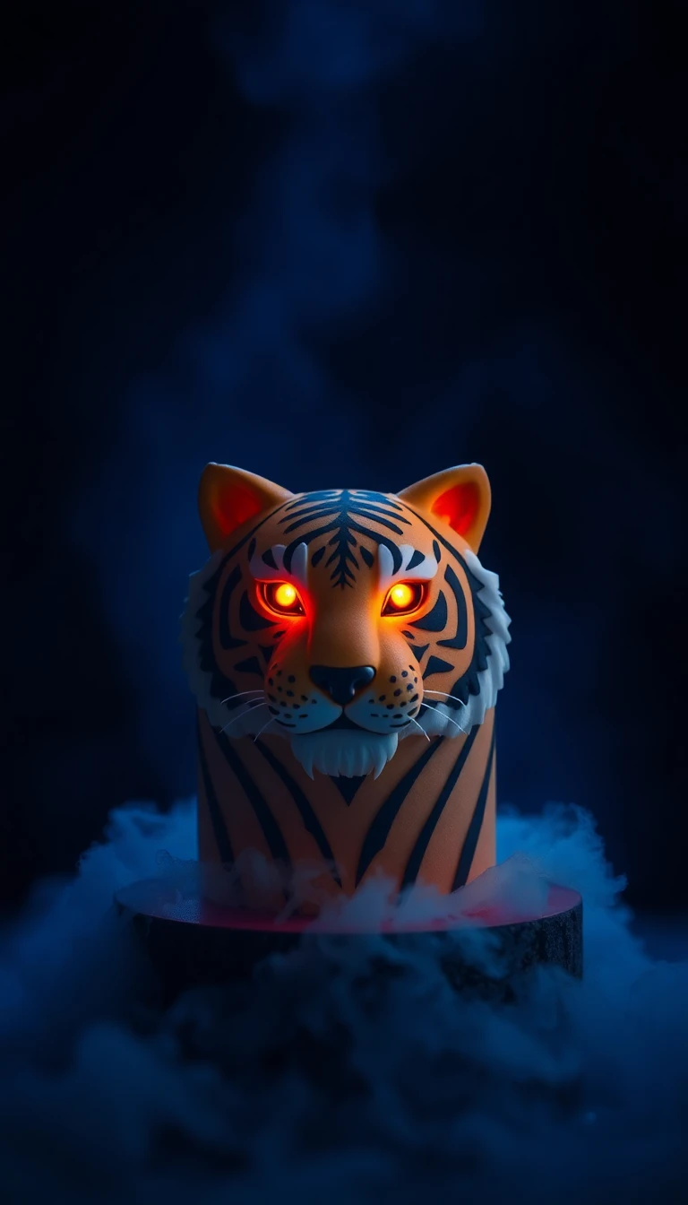 Tiger at Night Tiger at Night