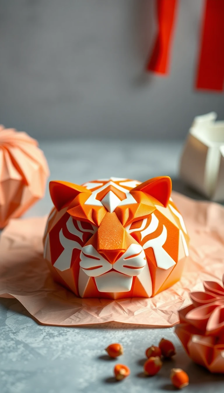 Origami Tiger Origami Tiger