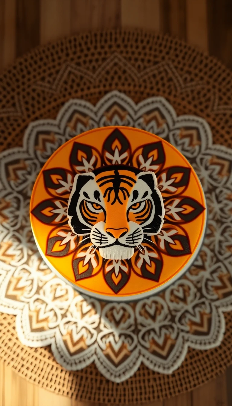 Mandala Tiger Mandala Tiger