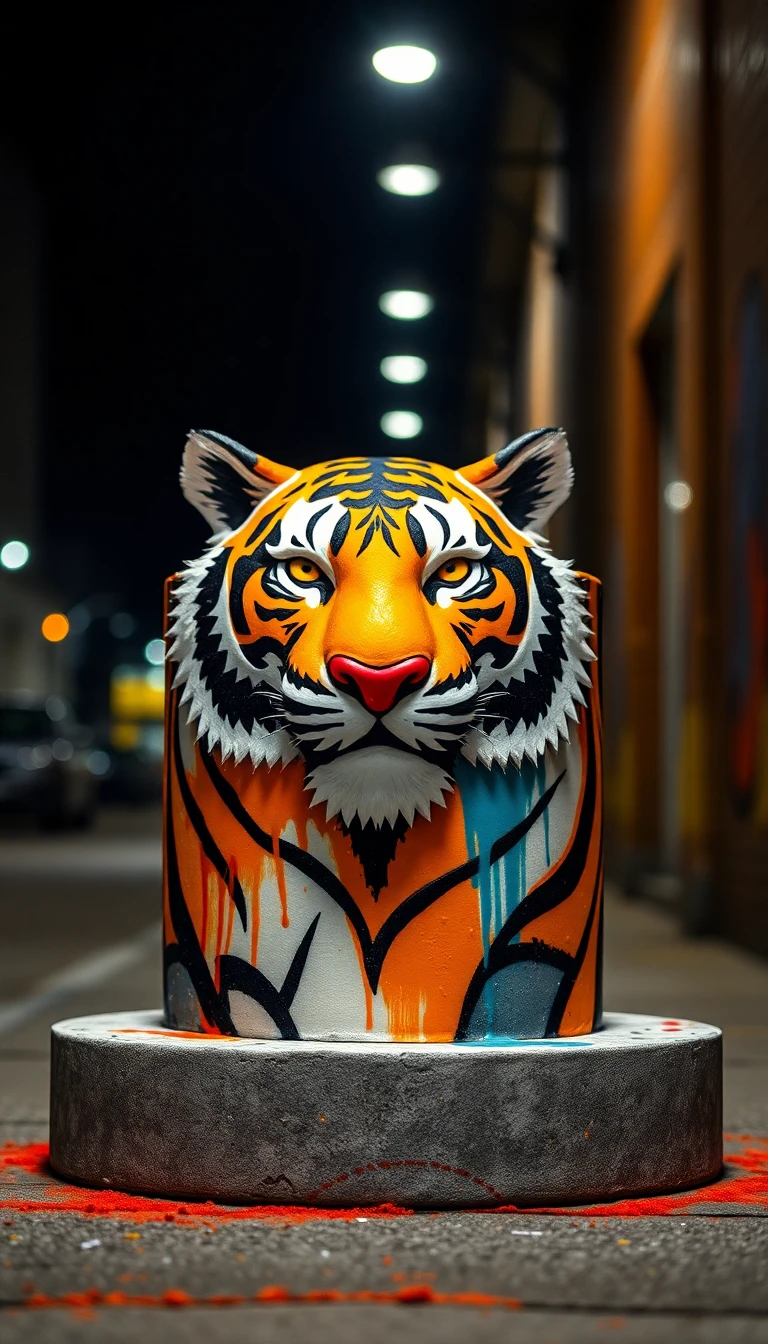 Graffiti Tiger Graffiti Tiger