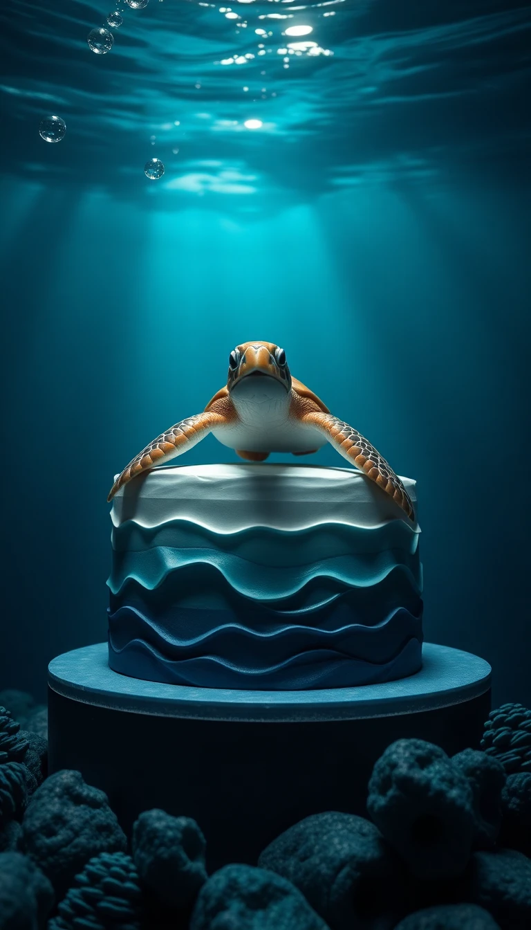 Deep Sea Explorer Cake
