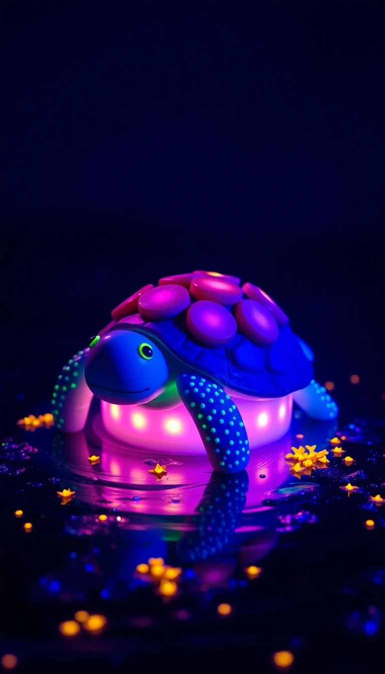 Bioluminescent Turtle