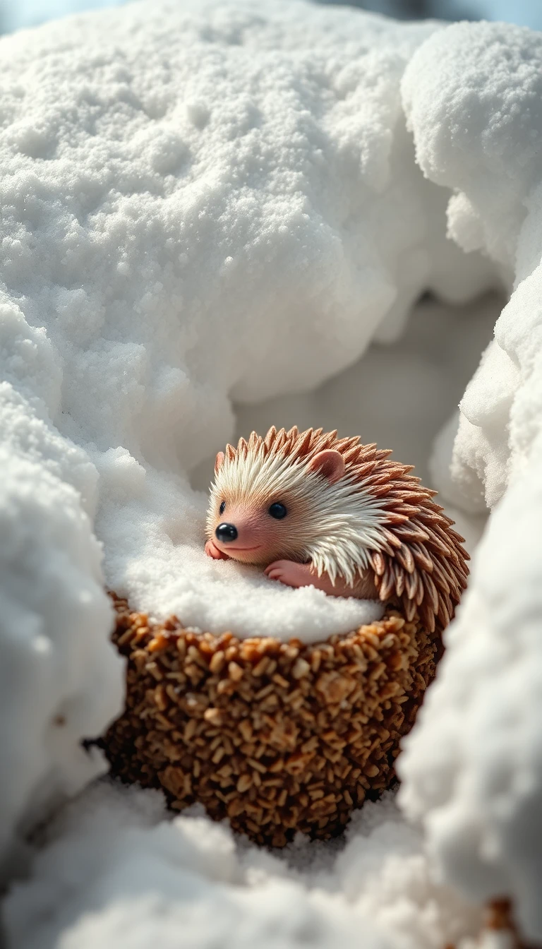 Winter Hibernation Cake