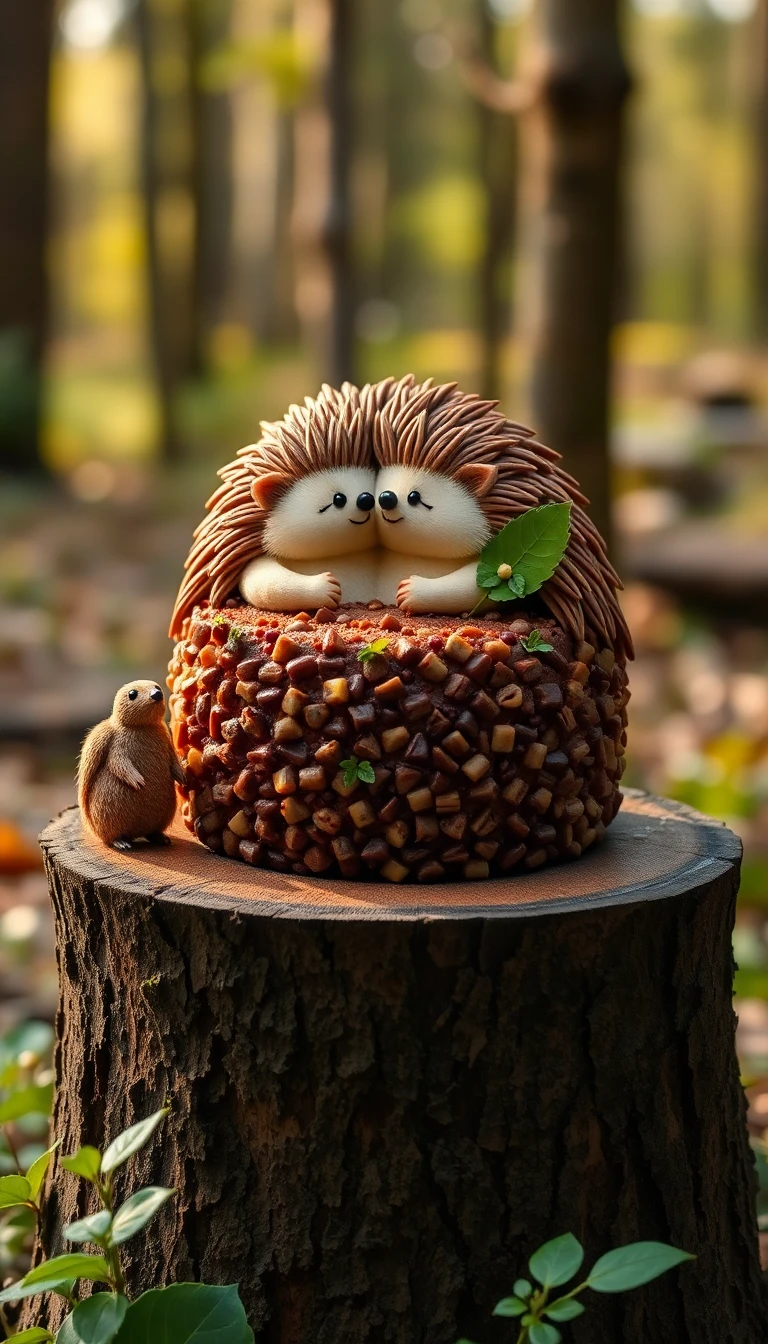 Forest Friends Cake