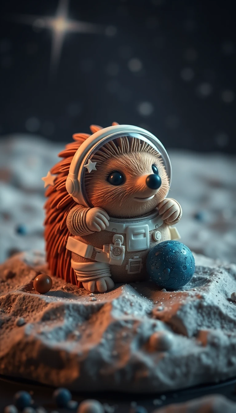 Space Explorer Hedgehog