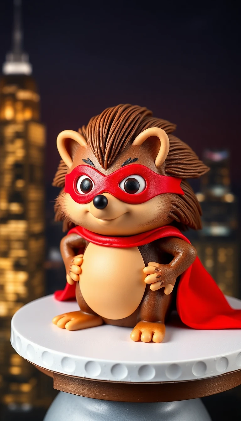Superhero Hedgehog