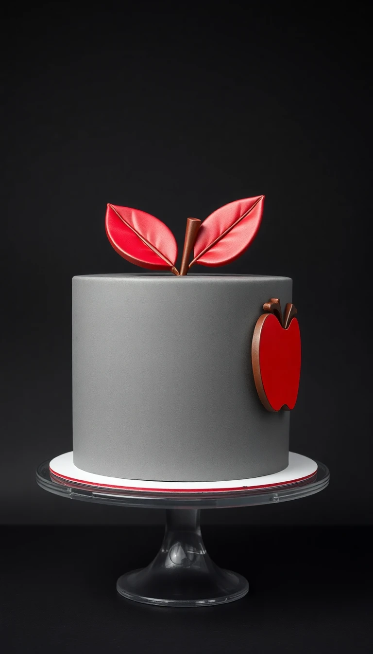 Modern Apple Abstract