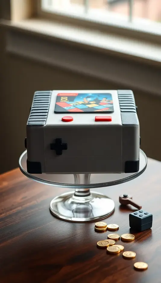 Game Cartridge Cake Twist