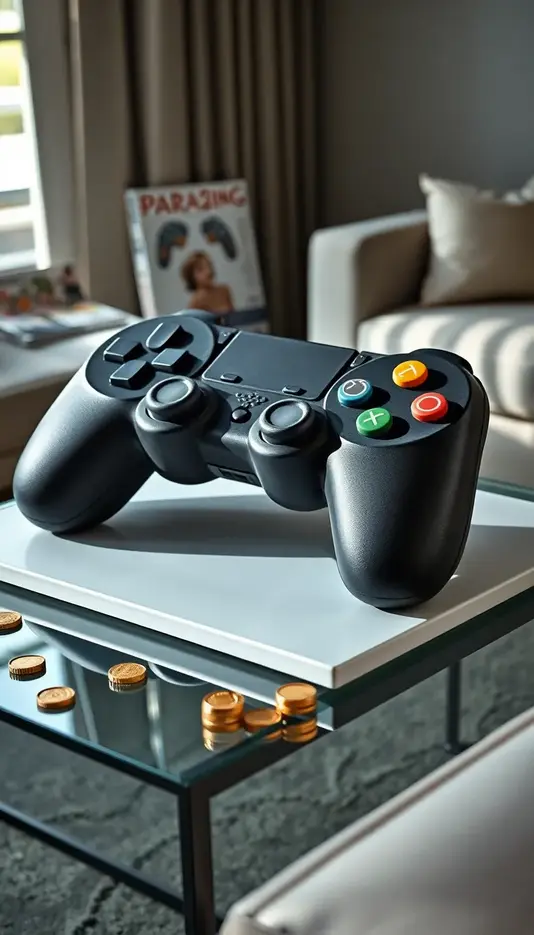 Colorful Button Detail Cake