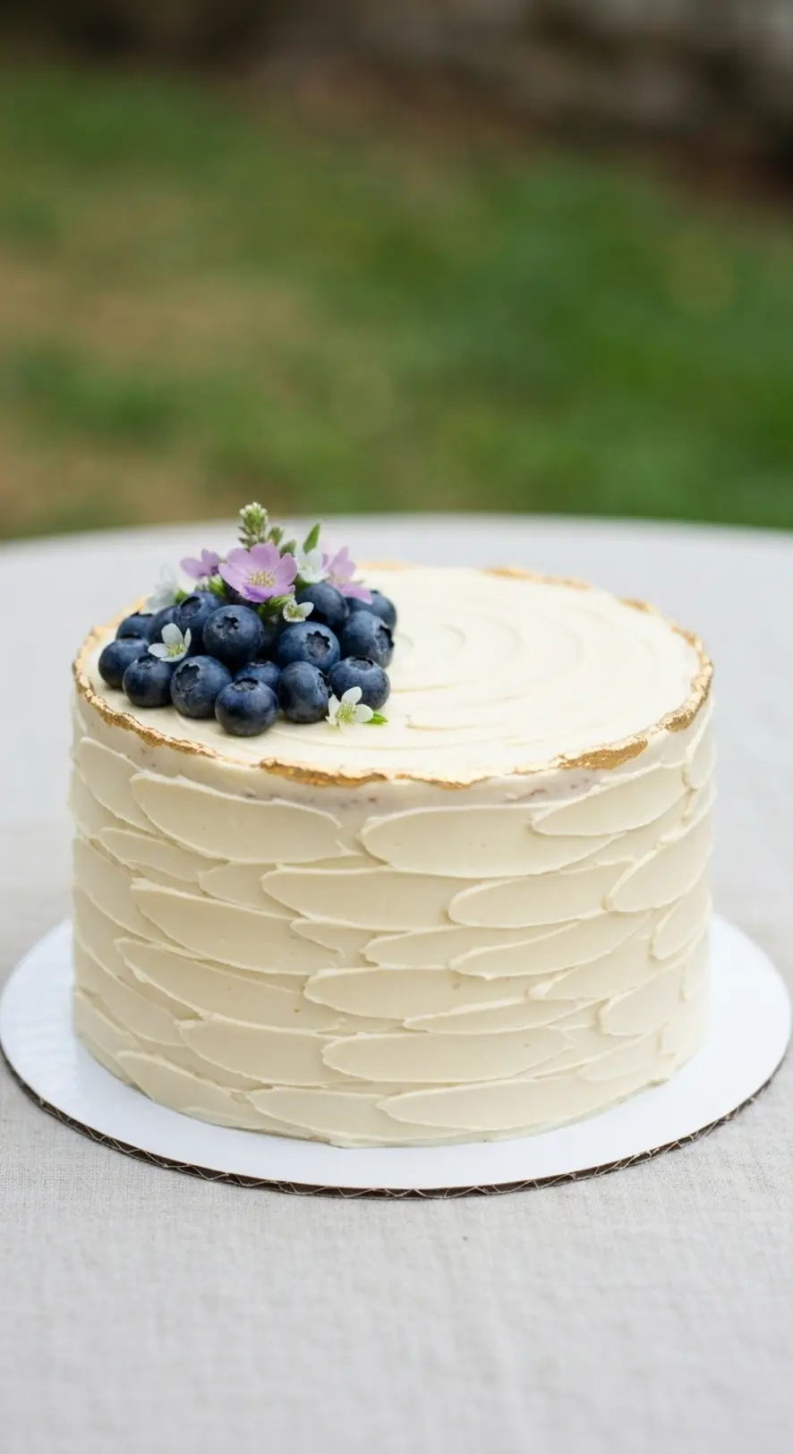Pastel Ombre Swirl Buttercream Cake