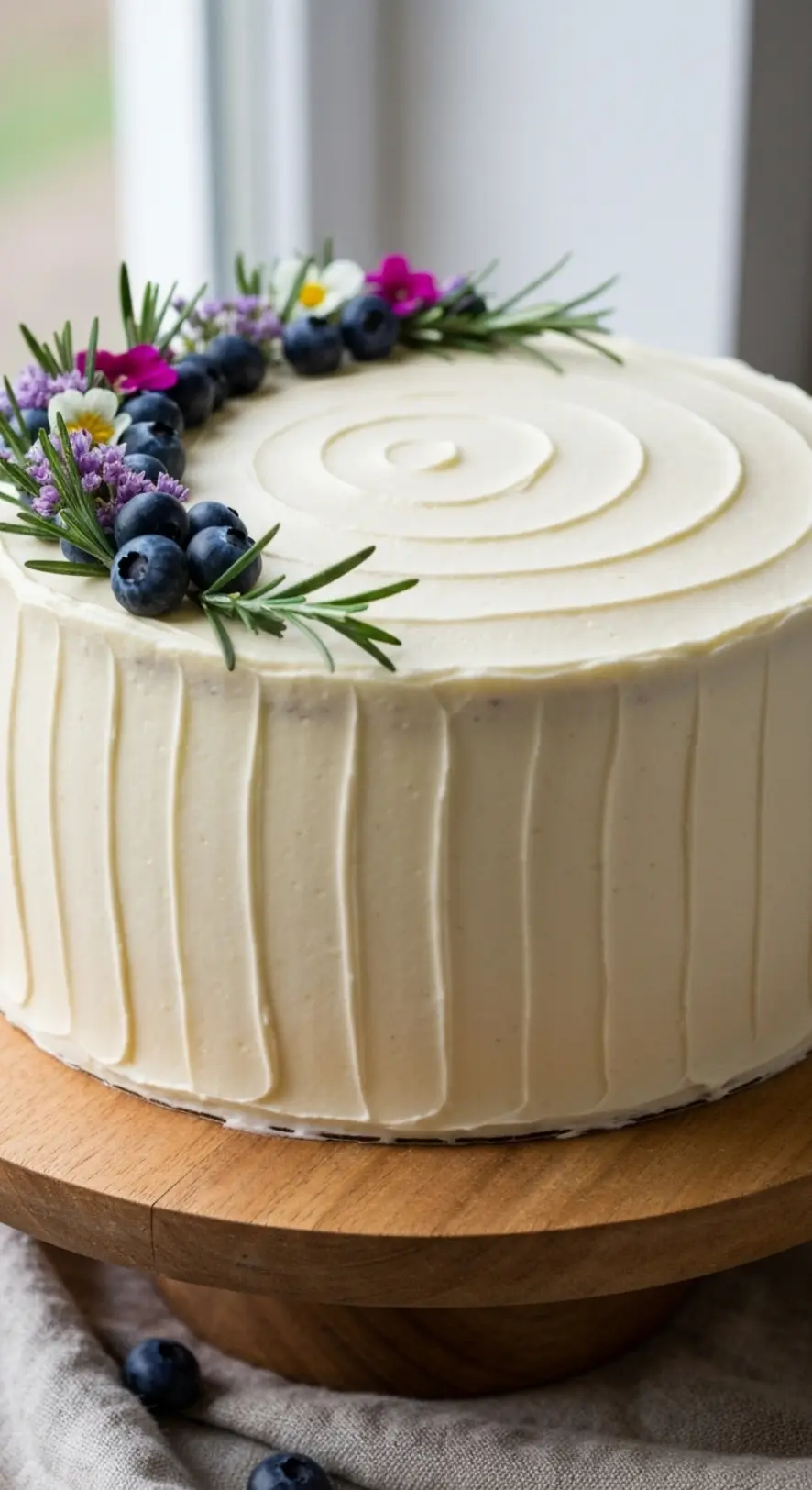 Chocolate Ganache Cake with Negative Space