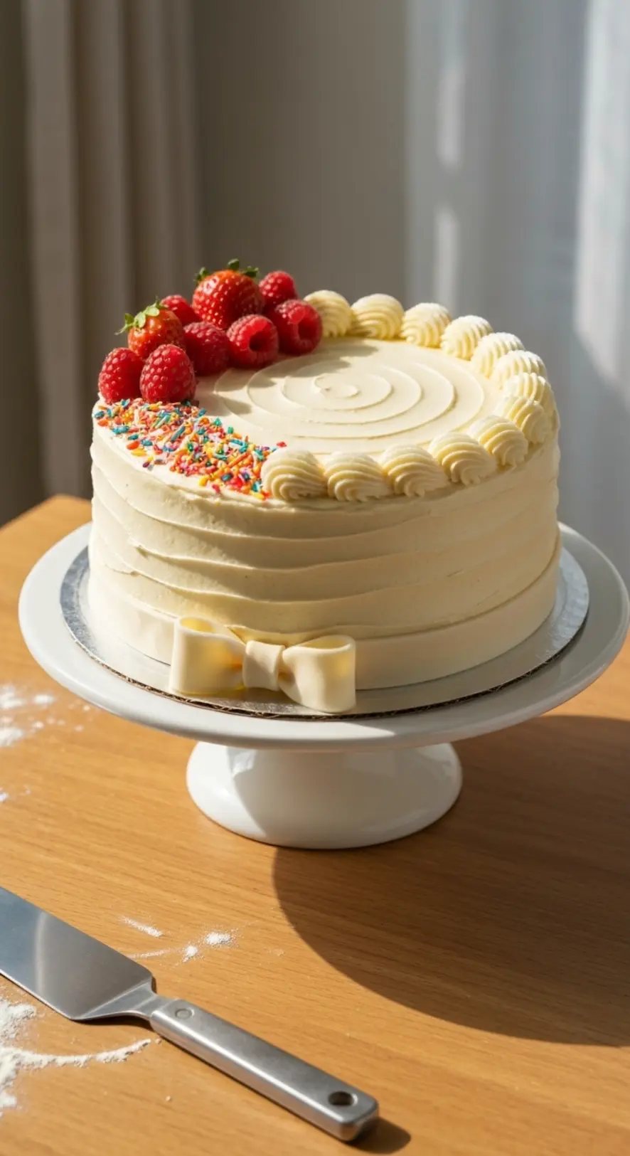 Miniature Minimalist Cupcake Cakes