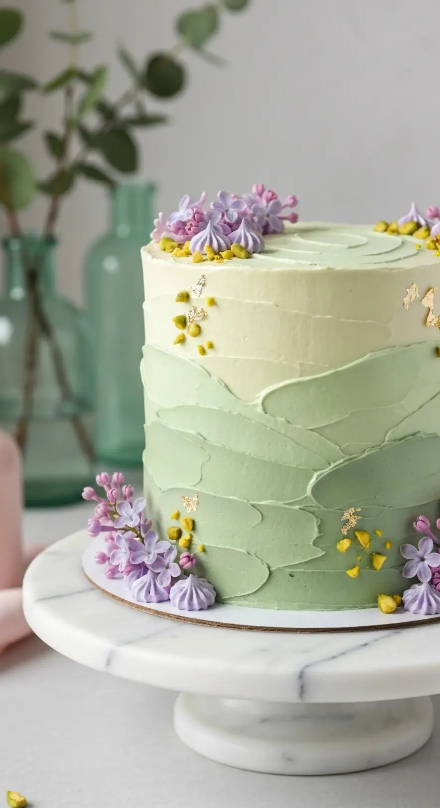 Floral Cascade With Piped Roses and Ranunculus
