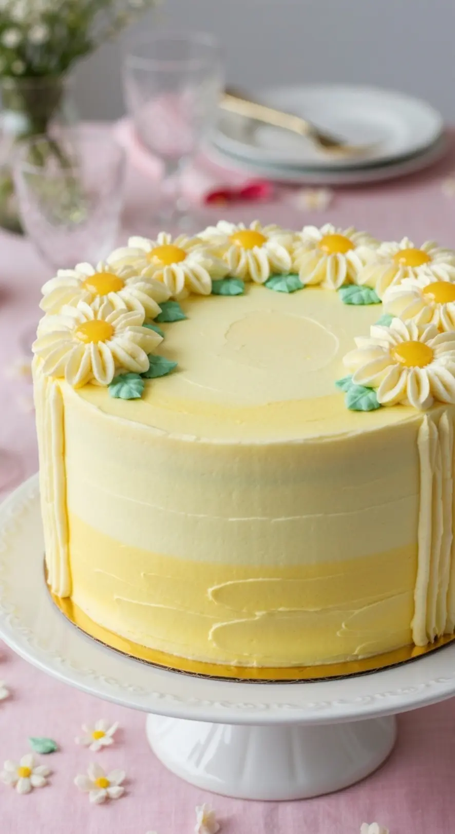 Vintage Piped Rosette Cake