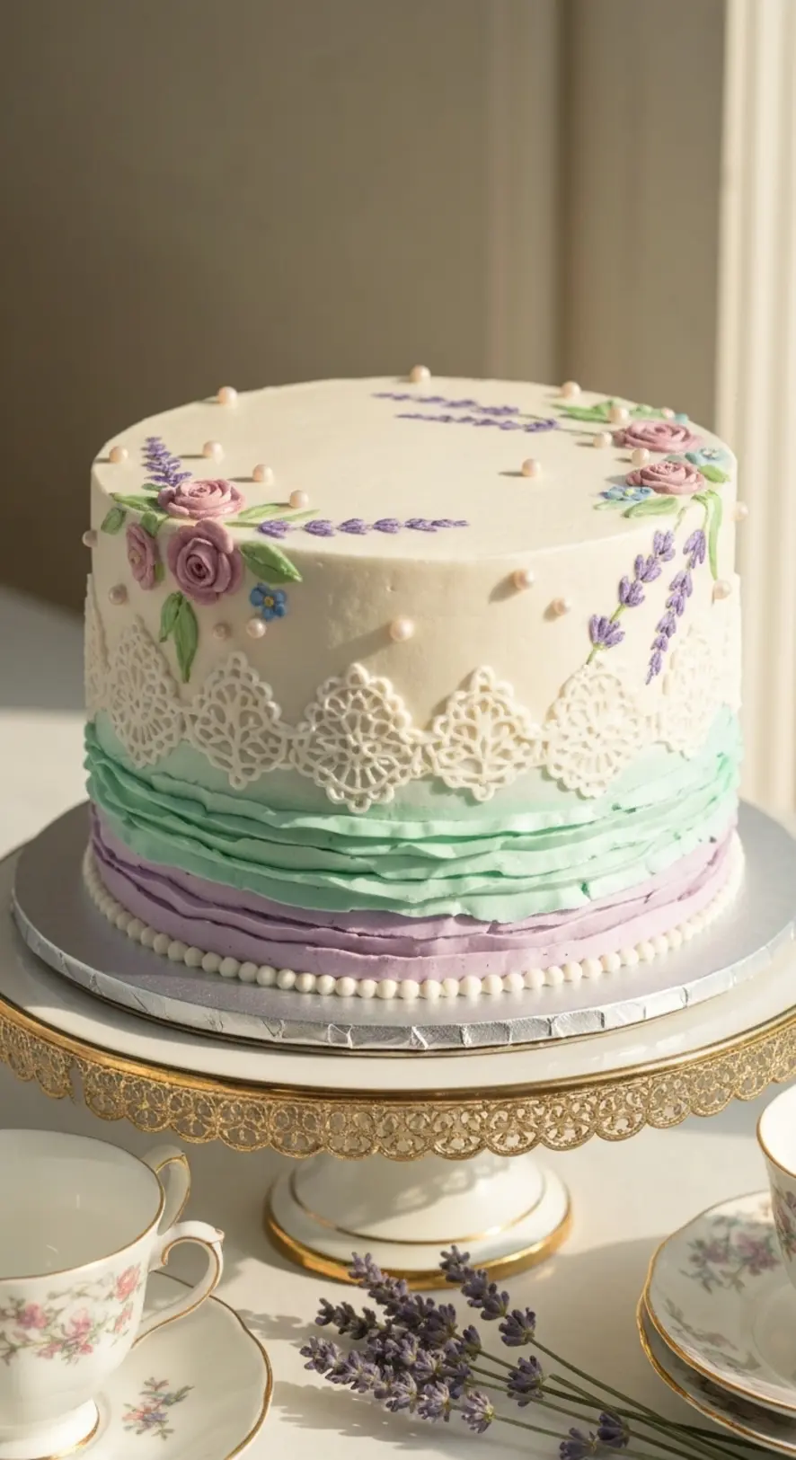 Lavender Wildflower Whimsy