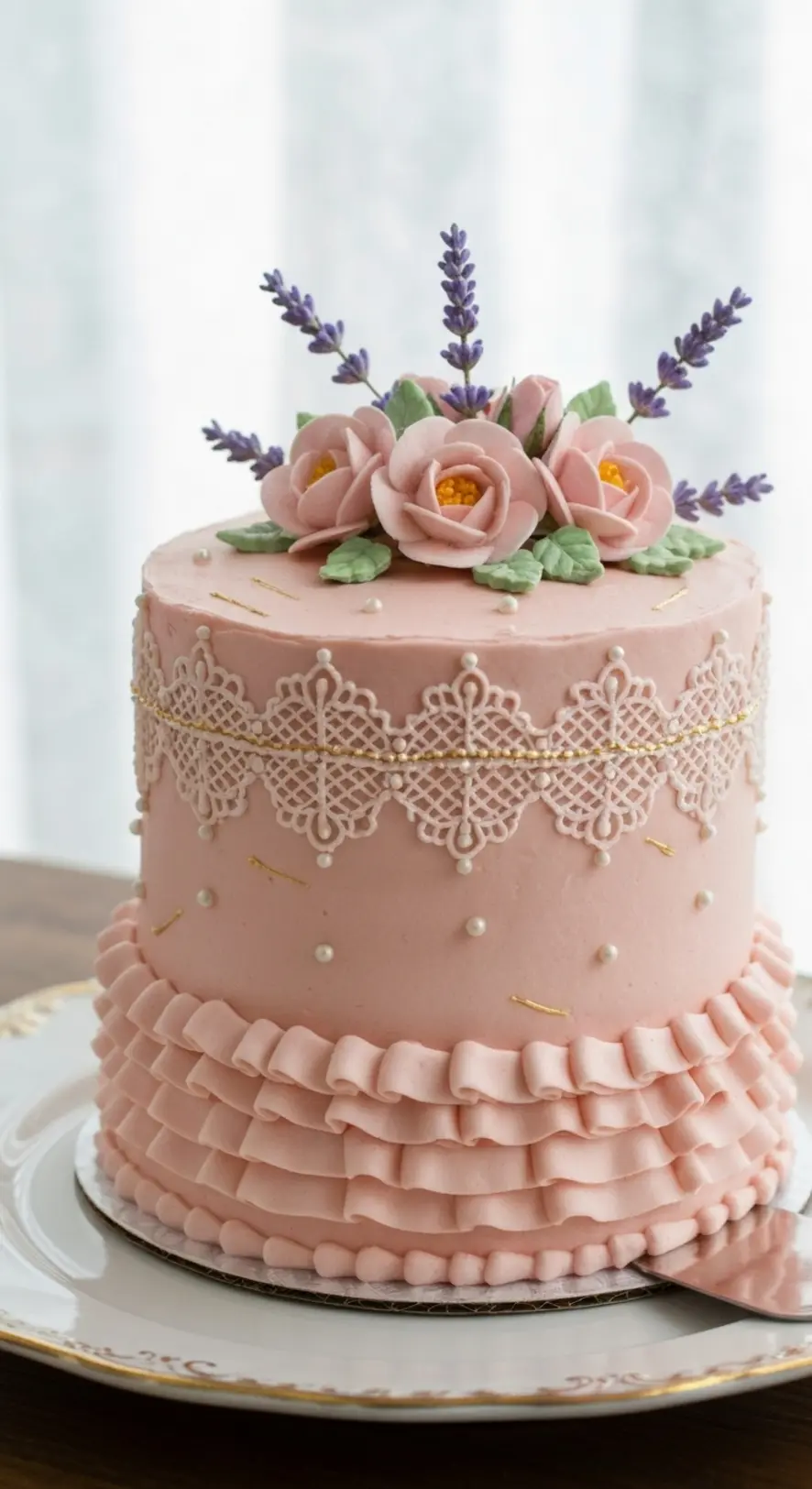 Hand-Painted Rose Garden