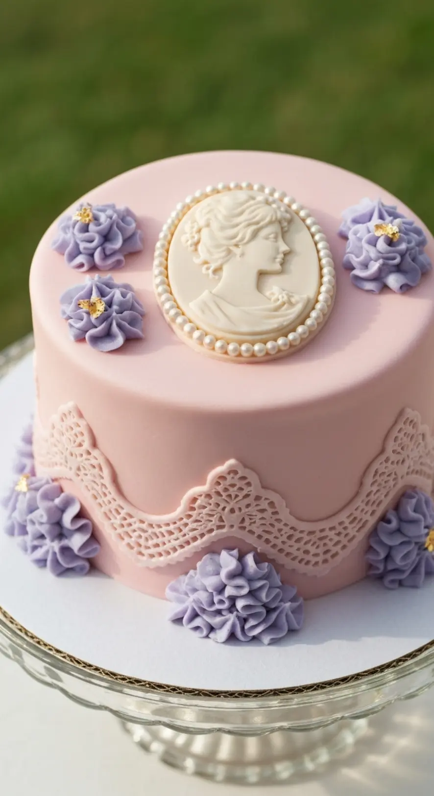 Classic Cameo Medallion