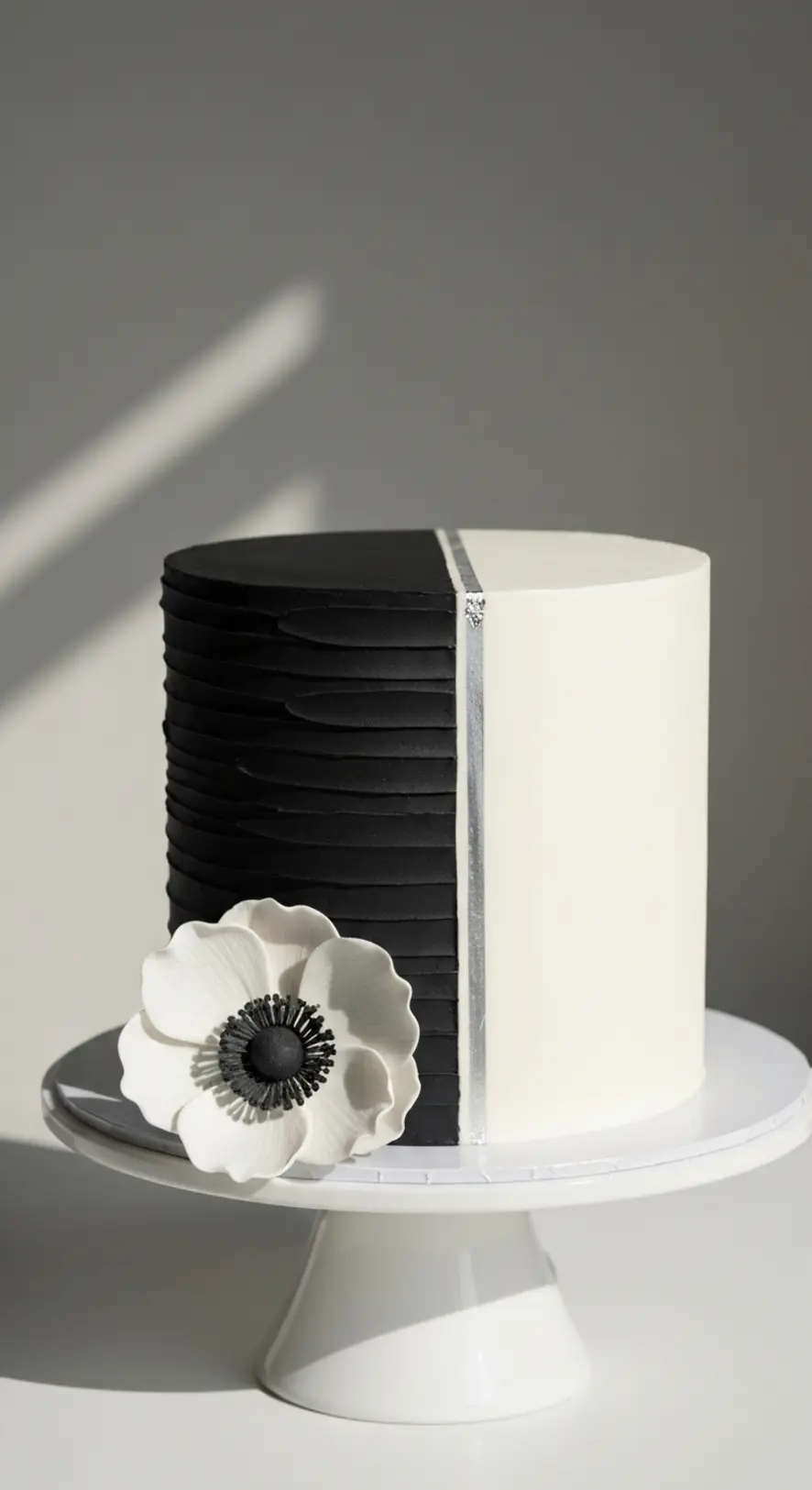 Elegant Black and White Duo