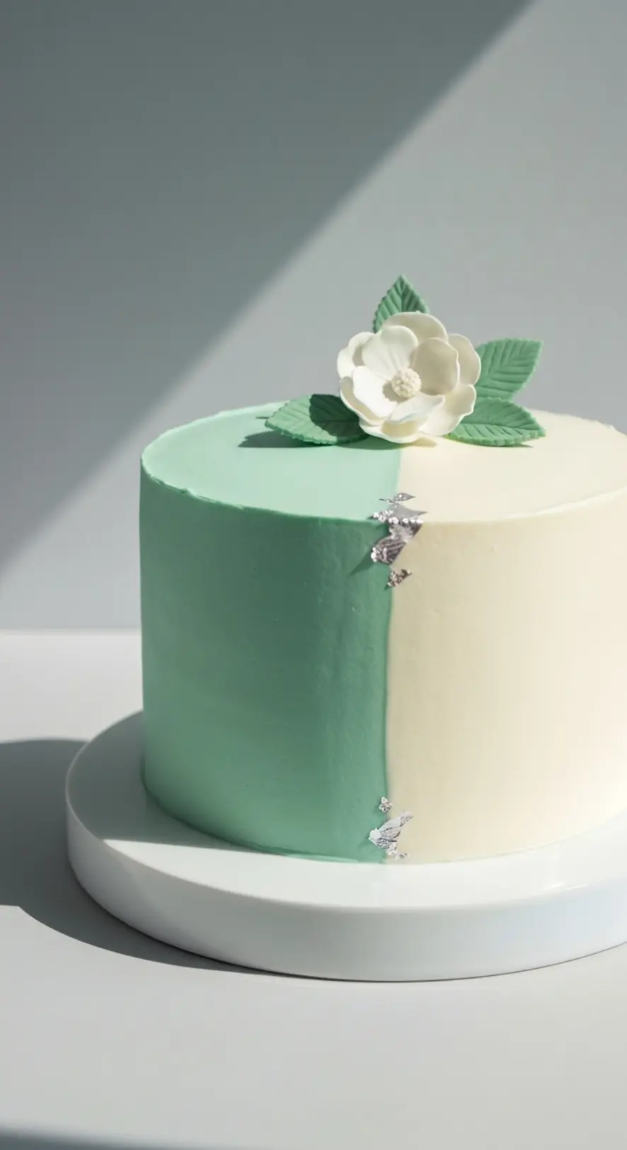 Sleek Silver Metallic Edge