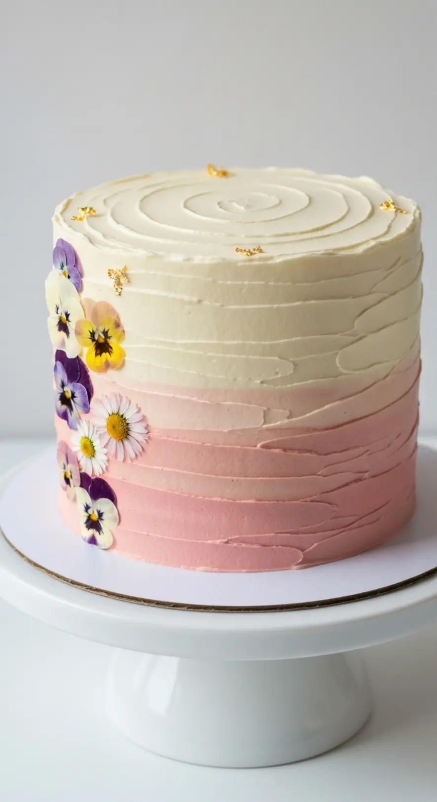 Chocolate Drip With Metallic Touches